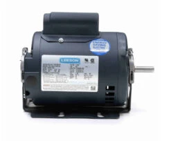 100109.00 Leeson 1/4 Hp 1800 RPM 115/208-230V 48 Frame (Resilient Base) ODP 1-Phase Fan Motor -Motor Warehouse Store 09 side 24215.1645632852