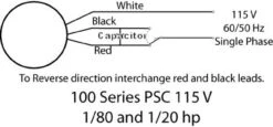 Dayton Model 6A195 Gear Motor 95 RPM 1/20 Hp 115V 60/50HZ. 5 Dayton Model 6A195 Gear Motor 95 RPM 1/20 Hp 115V 60/50HZ. -Motor Warehouse Store 100series wire diag 52954.1435077001