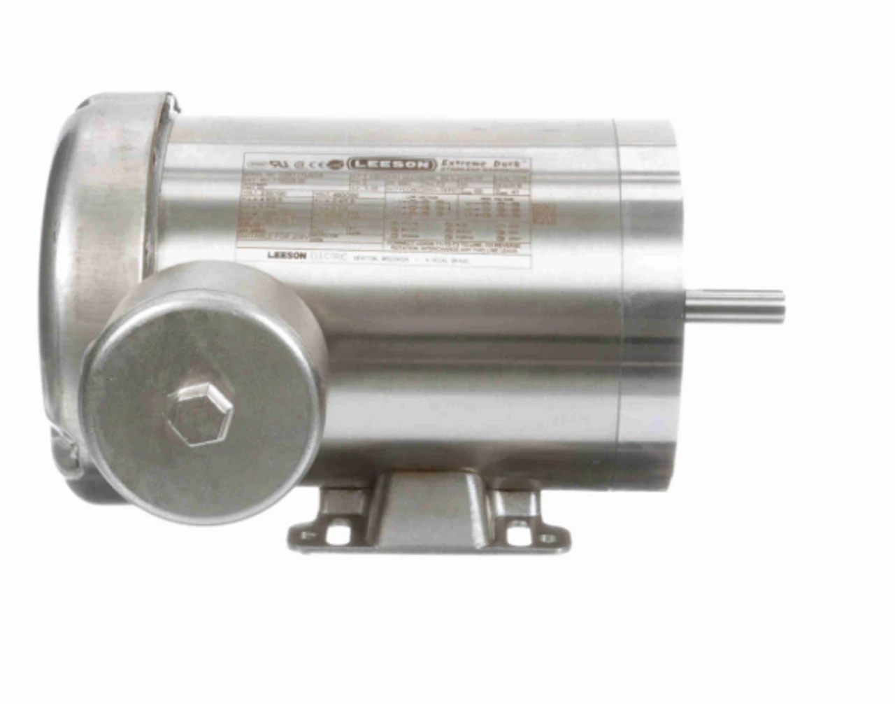 119528.00 Leeson SST Duck 1 1/2 Hp 1800 RPM 230/460V 3-Phase 56C Frame TEFC (base) Motor 2 119528.00 Leeson SST Duck 1 1/2 Hp 1800 RPM 230/460V 3-Phase 56C Frame TEFC (base) Motor - Image 2