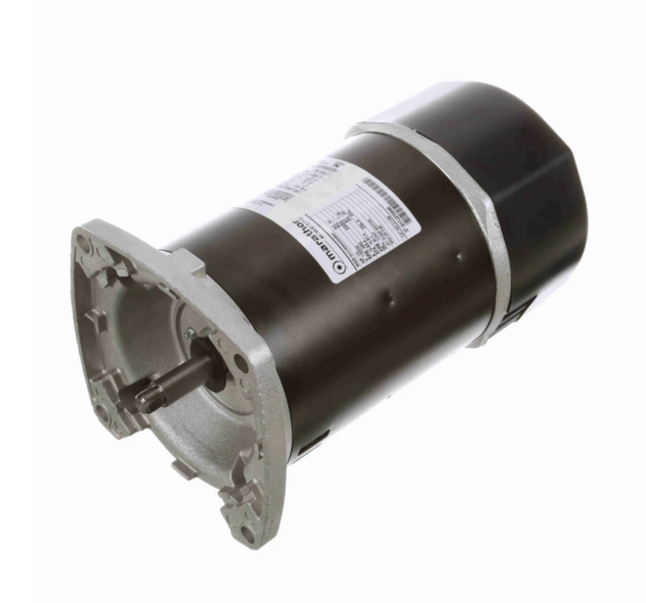 C1169 Marathon 1/2 Hp 2-Comp. Square-Flange Jet Pump Motor 3600 RPM 115/230V ODP 56Y Frame (no Base) 2 C1169 Marathon 1/2 Hp 2-Comp. Square-Flange Jet Pump Motor 3600 RPM 115/230V ODP 56Y Frame (no Base) - Image 2