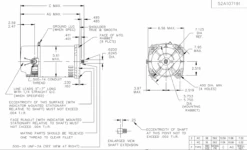 C1169 Marathon 1/2 Hp 2-Comp. Square-Flange Jet Pump Motor 3600 RPM 115/230V ODP 56Y Frame (no Base) 7 C1169 Marathon 1/2 Hp 2-Comp. Square-Flange Jet Pump Motor 3600 RPM 115/230V ODP 56Y Frame (no Base) -Motor Warehouse Store 1169 line 40195.1605110670
