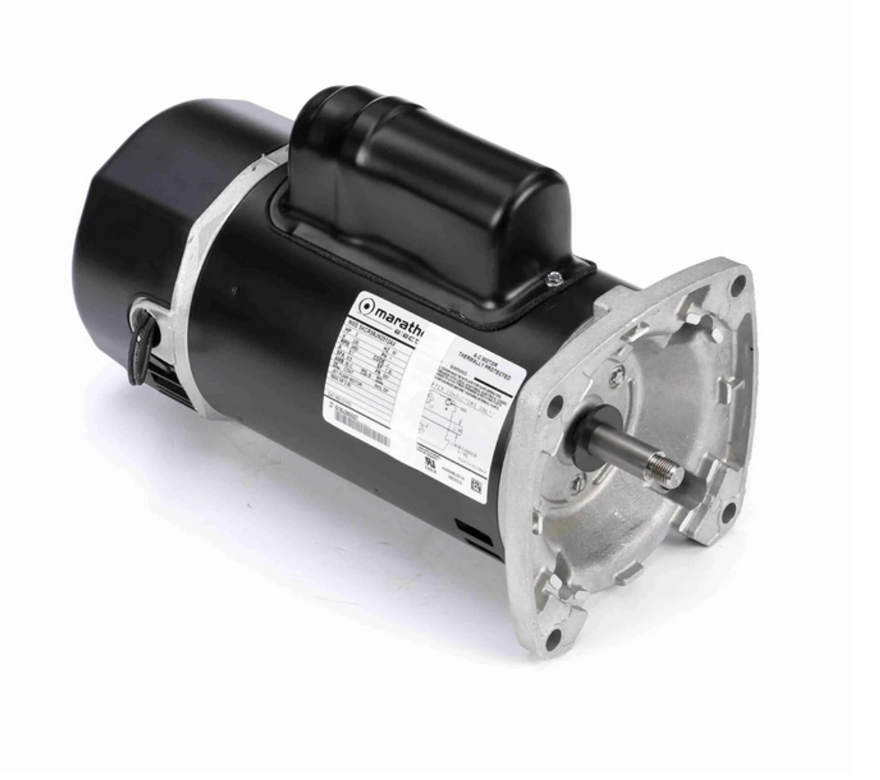 C1173 Marathon 1 1/2 Hp 2-Comp. Square-Flange Jet Pump Motor 3600 RPM 230V ODP 56Y Frame (no Base) 1 C1173 Marathon 1 1/2 Hp 2-Comp. Square-Flange Jet Pump Motor 3600 RPM 230V ODP 56Y Frame (no Base)