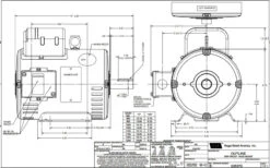131560.00 Leeson | 5 Hp 1725 RPM 184T Frame ODP 208V -Motor Warehouse Store 131560 36183.1571597707