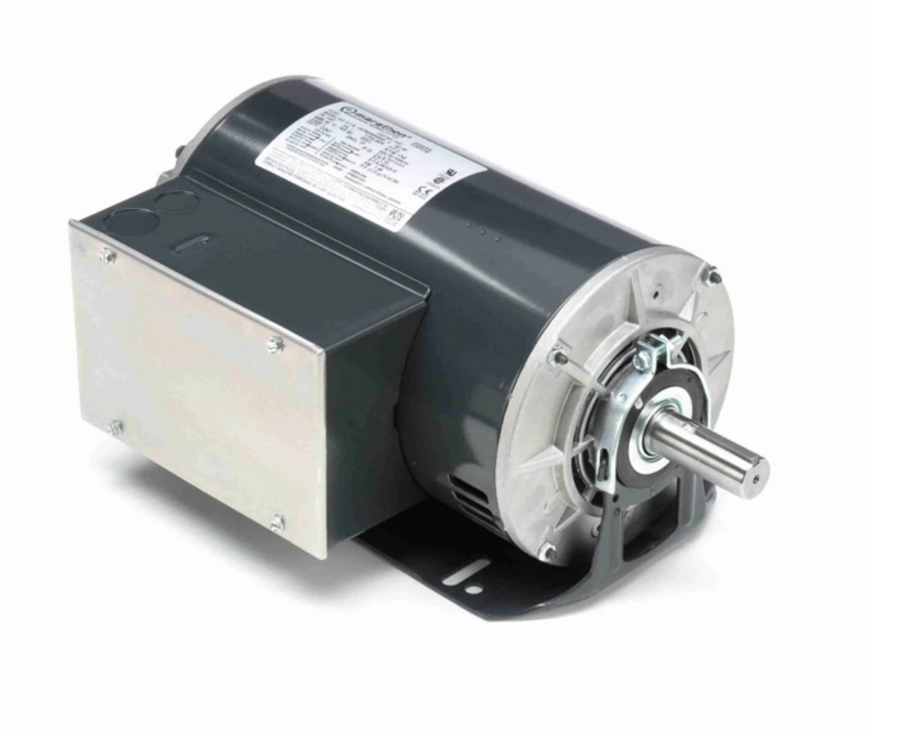 I147 Marathon 2 Hp (1 Speed) 115/208-230V 1800 RPM ODP 56H Frame Cap Start/Run Resilient Base Motor 1 I147 Marathon 2 Hp (1 Speed) 115/208-230V 1800 RPM ODP 56H Frame Cap Start/Run Resilient Base Motor