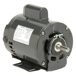 430 Nidec 3/4 Hp 3600 RPM 115/208-230V 5.6" Dia. (Base) 1-Speed ODP Belt Drive Motor