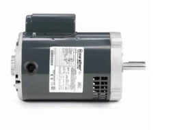 O214 Marathon 3/4 Hp (1 Speed) 115/208-230V 3450 RPM ODP 56C Frame Cap Start Oil Burner Motor -Motor Warehouse Store 214 side 84712.1634226367