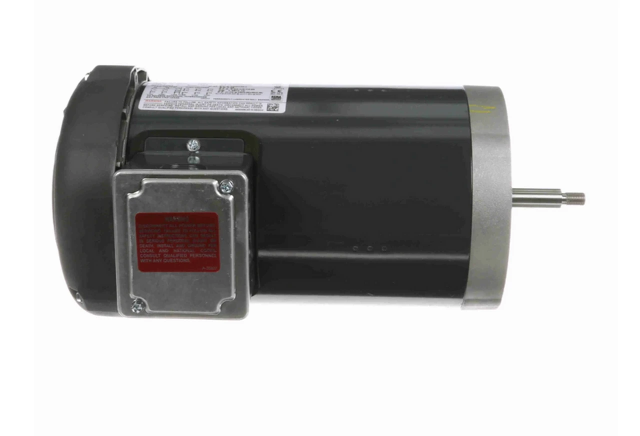 K238A Marathon 2 Hp 3-Phase Jet Pump Motor 3600 RPM 230/460V TEFC 56J Frame (no Base) 3 K238A Marathon 2 Hp 3-Phase Jet Pump Motor 3600 RPM 230/460V TEFC 56J Frame (no Base) - Image 3