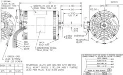 X242 Marathon 1 Hp 208-230V 1075 RPM (4 Speed) OPAO 48Y Frame Blower Motor -Motor Warehouse Store 242 line 71059.1627487951