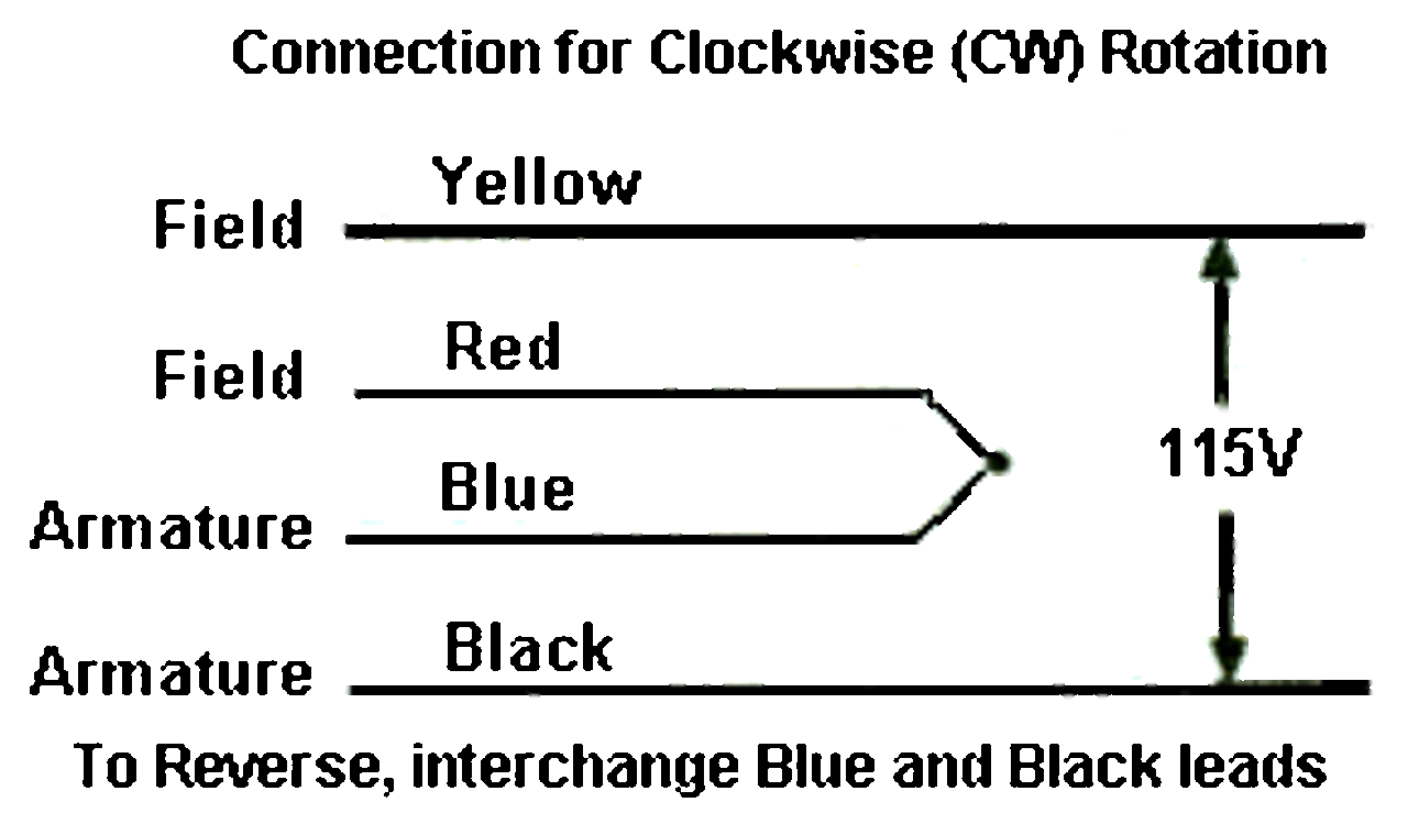Dayton Model 1LRA3 AC/DC Right Hand Gearmotor 13 RPM 1/15 Hp 115VAC (2Z799) 3 Dayton Model 1LRA3 AC/DC Right Hand Gearmotor 13 RPM 1/15 Hp 115VAC (2Z799) - Image 3