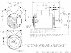 C340 Marathon 3 Hp Basic Jet Pump Motor 3600 RPM 115/230V ODP 56C Frame (no Base) 7 C340 Marathon 3 Hp Basic Jet Pump Motor 3600 RPM 115/230V ODP 56C Frame (no Base) -Motor Warehouse Store 340 line 83317.1605298561