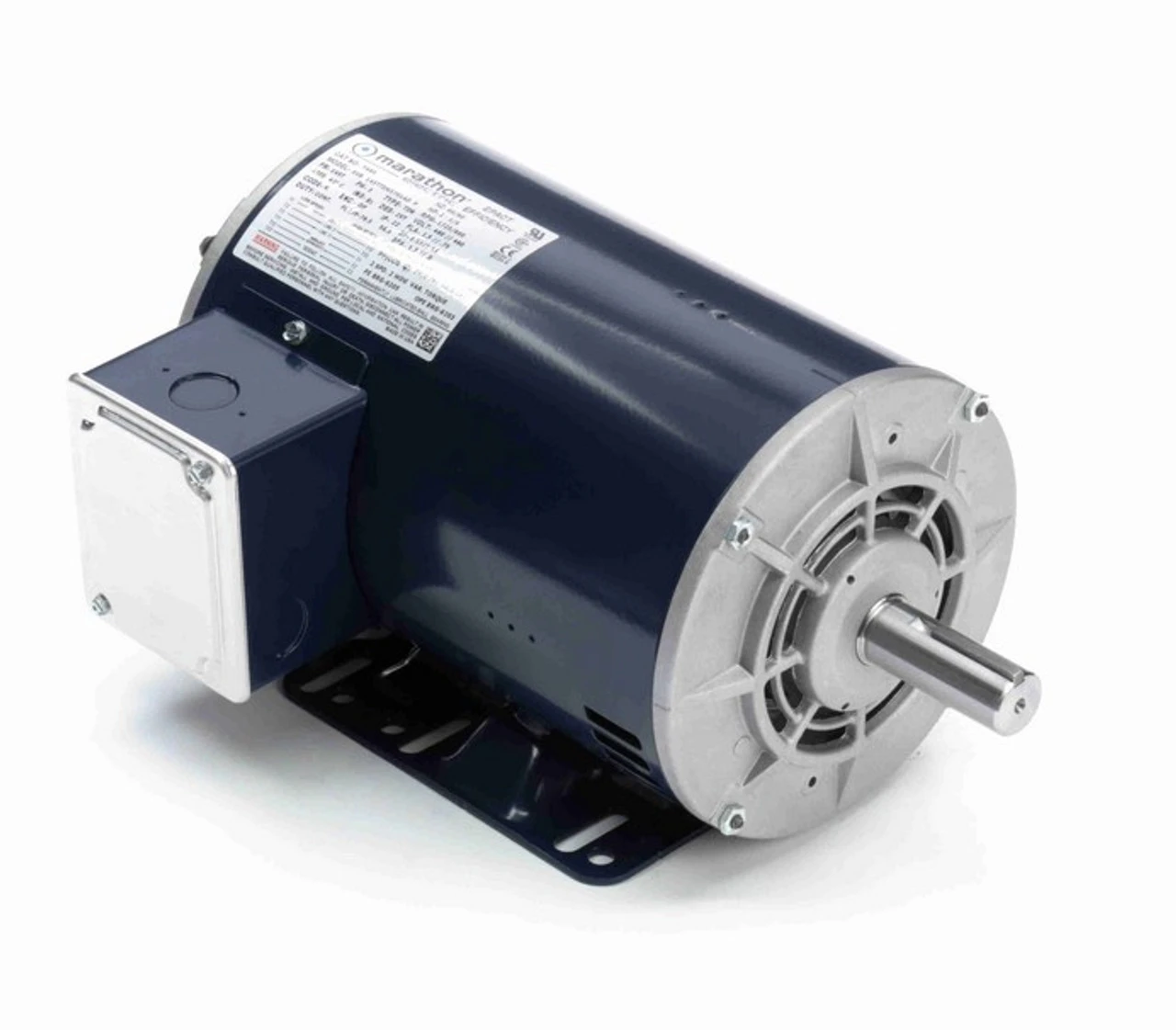 Y465 Marathon 1 Hp (2 Speed) 460V 1800/900 RPM ODP 145T Frame 3-Phase Variable Torque Motor 1 Y465 Marathon 1 Hp (2 Speed) 460V 1800/900 RPM ODP 145T Frame 3-Phase Variable Torque Motor
