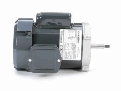 C465 Marathon 1/2 Hp Basic Jet Pump Motor 3600 RPM 115/230V TEFC 56J Frame (no Base) -Motor Warehouse Store 465 side 74223.1605628795