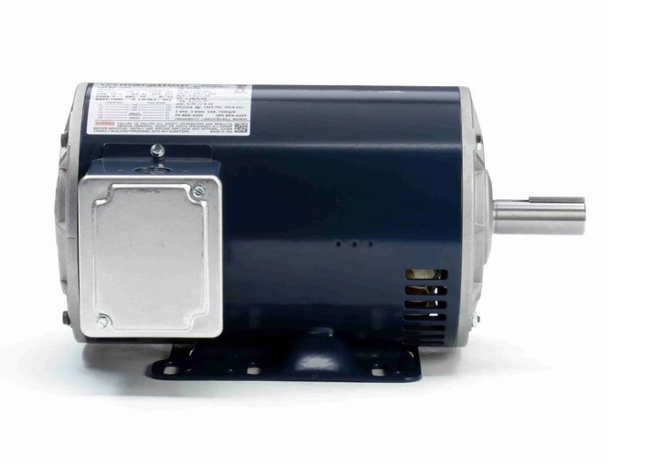 Y465 Marathon 1 Hp (2 Speed) 460V 1800/900 RPM ODP 145T Frame 3-Phase Variable Torque Motor 3 Y465 Marathon 1 Hp (2 Speed) 460V 1800/900 RPM ODP 145T Frame 3-Phase Variable Torque Motor - Image 3