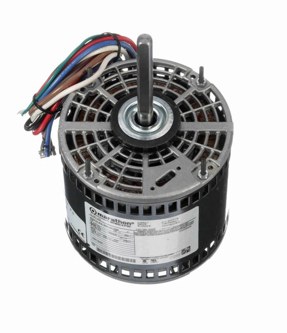 X005 Marathon 1/2 Hp 208-230V 1075 RPM (3 Speed) OPAO 48Y Frame Blower Motor 2 X005 Marathon 1/2 Hp 208-230V 1075 RPM (3 Speed) OPAO 48Y Frame Blower Motor - Image 2