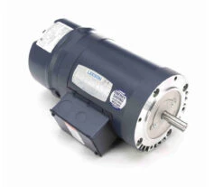 116766.00 Leeson 1 1/2 Hp 1800 RPM 115/208-230V 56C Frame (No Base) ODP 3-Phase Brake Motor