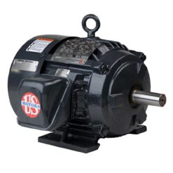 A25P3C Nidec 25 Hp 1200 RPM 364 U Frame (Rigid Base) 460V TEFC 3-Phase Automotive Duty Motor