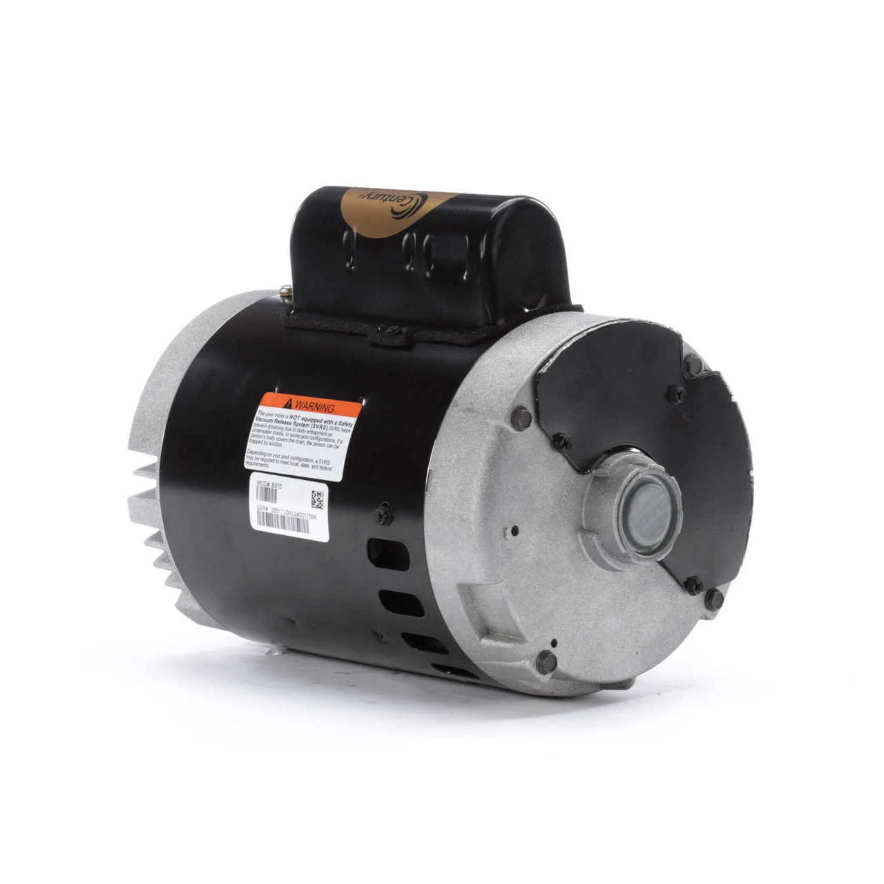 B971 Century 1/2 Hp 2-Speed 56J Frame 115V; 2 Speed Swimming Pool Motor Century # B971 2 B971 Century 1/2 Hp 2-Speed 56J Frame 115V; 2 Speed Swimming Pool Motor Century # B971 - Image 2