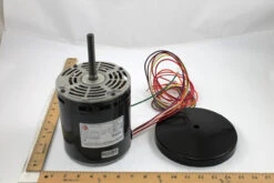 1266 Nidec 1 Hp 1100 RPM 575V 5.6" Dia (No Base) 1-Speed OAO 3-Phase Commercial Condenser Motor