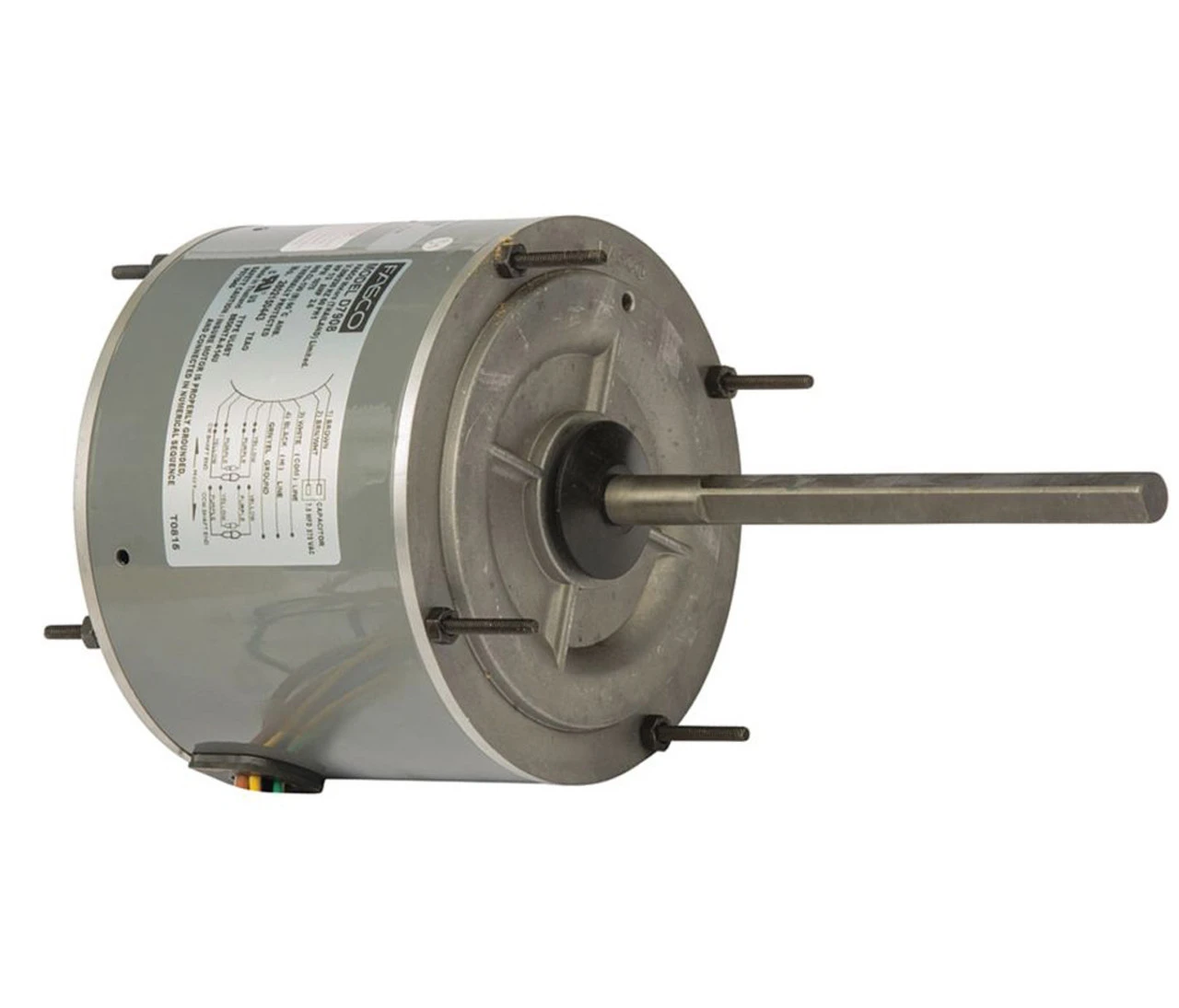 Fasco D7908 Motor | 1/3 Hp 1075 RPM 5.6" Diameter 208-230 Volts 1 Fasco D7908 Motor | 1/3 Hp 1075 RPM 5.6" Diameter 208-230 Volts