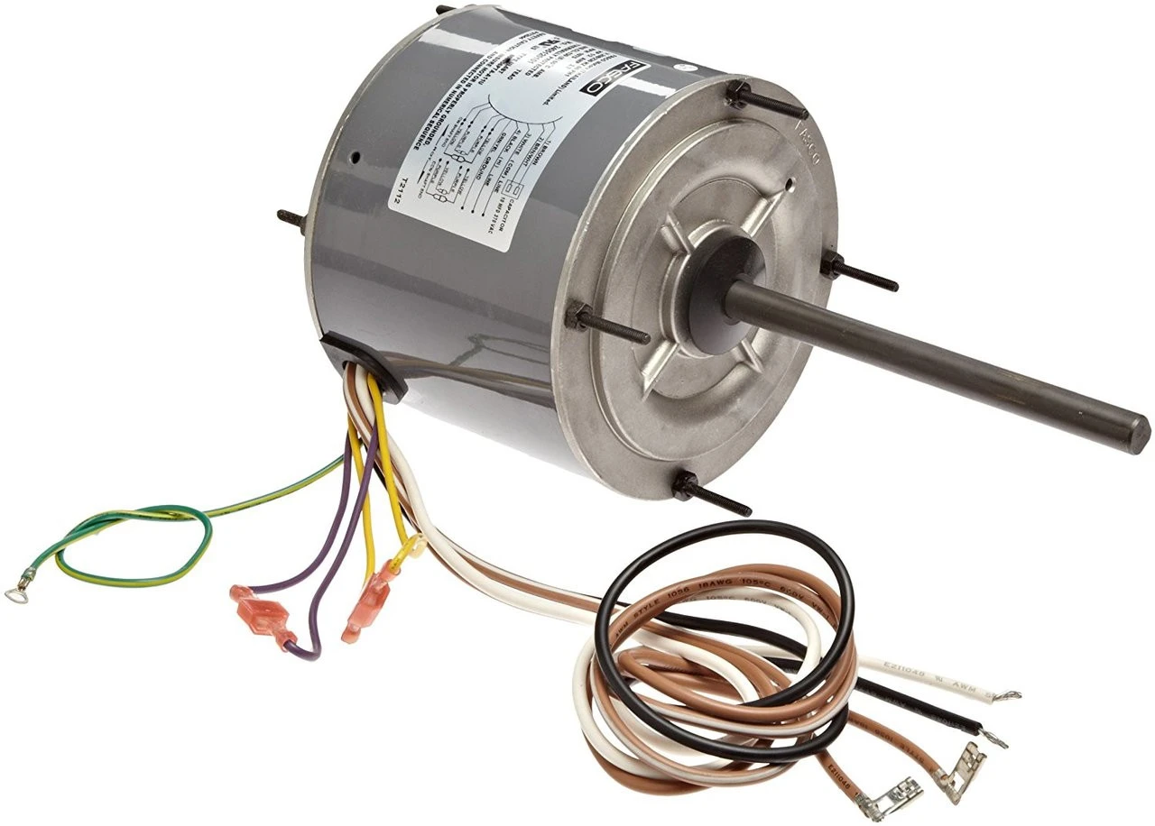 Fasco D7908 Motor | 1/3 Hp 1075 RPM 5.6" Diameter 208-230 Volts 2 Fasco D7908 Motor | 1/3 Hp 1075 RPM 5.6" Diameter 208-230 Volts - Image 2