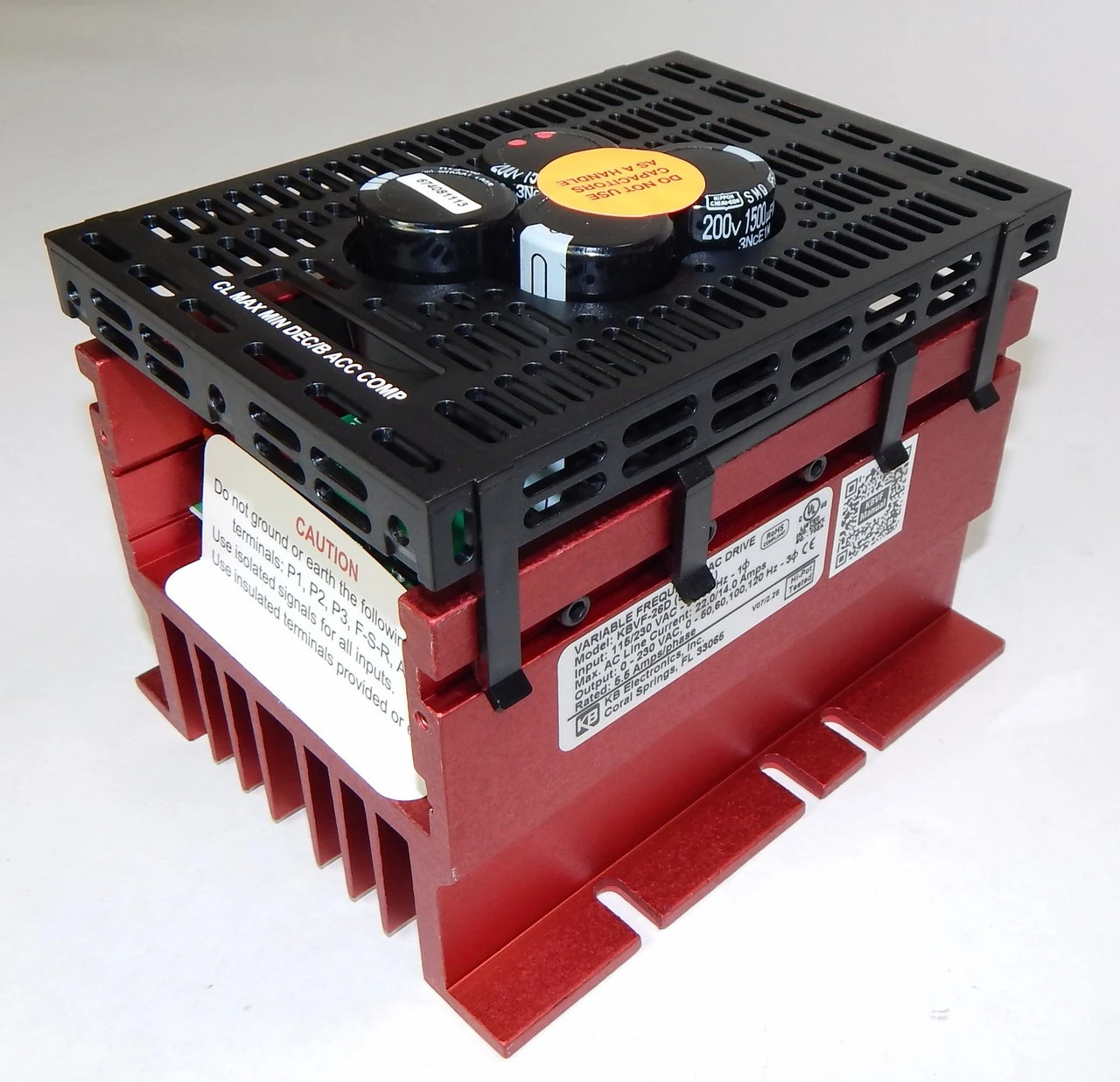 USVF-26D | US Electric Single Phase To Three Phase Inverter 5.5 Amp 230V 1 USVF-26D | US Electric Single Phase To Three Phase Inverter 5.5 Amp 230V