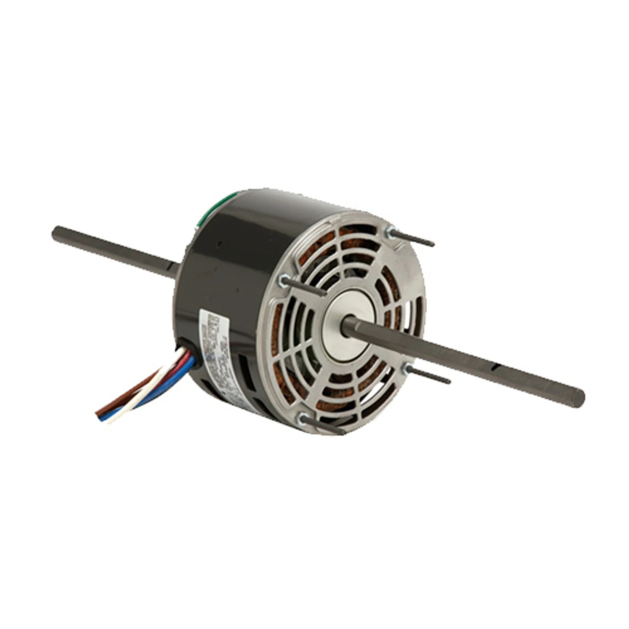 NAL1056 Nidec 1/2 Hp 1075 RPM 115V 5.6" Dia. (No Base) 3-Speed OAO Fan Motor 1 NAL1056 Nidec 1/2 Hp 1075 RPM 115V 5.6" Dia. (No Base) 3-Speed OAO Fan Motor