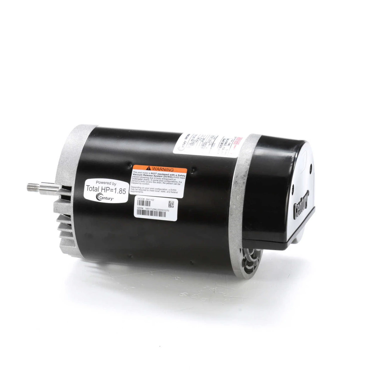 SN1102 Century 1 Hp 3450 RPM 56J - 115/208-230V Northstar Swimming Pool Motor Century # SN1102 3 SN1102 Century 1 Hp 3450 RPM 56J - 115/208-230V Northstar Swimming Pool Motor Century # SN1102 - Image 3