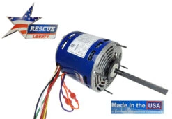 US5461 Nidec | 1/2-1/6 Hp 1075 RPM 4-Speed 5 5/8" 208-230V Direct Drive Furnace Motor