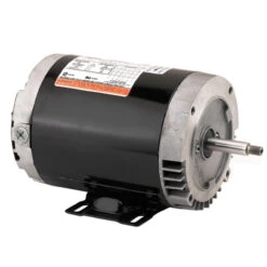 EE734B Nidec 3 HP 3600 RPM 3-Phase 208-230/460V 56J Frame (Rigid Base) ODP Special Pump Motor