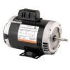 EU0502B Nidec 1/2 Hp 3600 RPM 115/208-230V 56J Frame (Rem Base) ODP 1-Phase Electric Motor